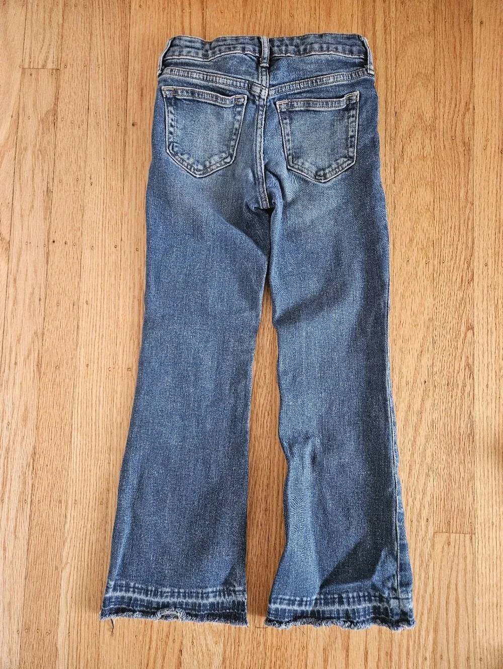 GAP High Rise Flair & Straight Slim Jeans Size 7
